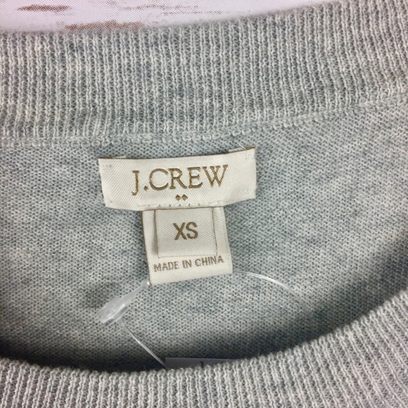 J Crew Factory Grapefruit Intarsia Sweater Size XS - Picture 4 of 7